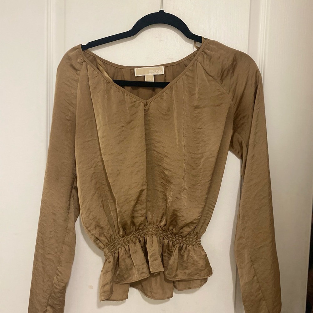Bronze Michael Kors Blouse